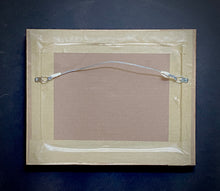 Load image into Gallery viewer, " TWO FIGURES WITH BIRDS " NORVAL MORRISSEAU BIRCH BARK PAINTING 1960'S