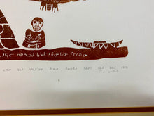 Load image into Gallery viewer, "HAWK ARRIVES AT CAMP BY KAYAK”, DAVIDIALUK ALASUA AMITTU