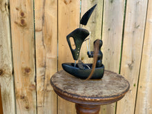 Load image into Gallery viewer, SHAMAN HUNTER IN BOAT, FLOYD KUPTANA