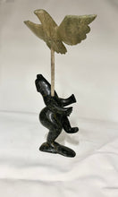 Load image into Gallery viewer, ‘HUNGRY BEAR AND BIRD”. MATTHEWSIE ASHEVAK, CAPE DORSET