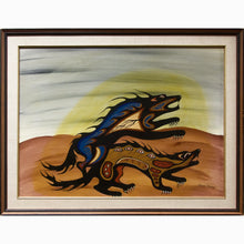 Load image into Gallery viewer, "WOLF BOY " RANDY TRUDEAU ACRYLIC