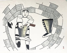 Load image into Gallery viewer, WOMAN SEWING KAMIKS- ULAYU PINGWARTOK CAPE DORSET