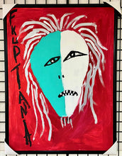 Load image into Gallery viewer, &quot;WOMAN WITH GREY HAIR” LARGE FLOYD KUPTANA PAINTING
