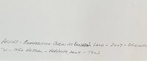 ” ENNEDAI LAKE” MARY ANOWTALIK, DRAWING