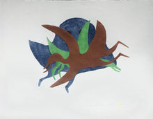 Load image into Gallery viewer, MONSTER WITH BIRDS  - MYRA KIKIIYAUT
